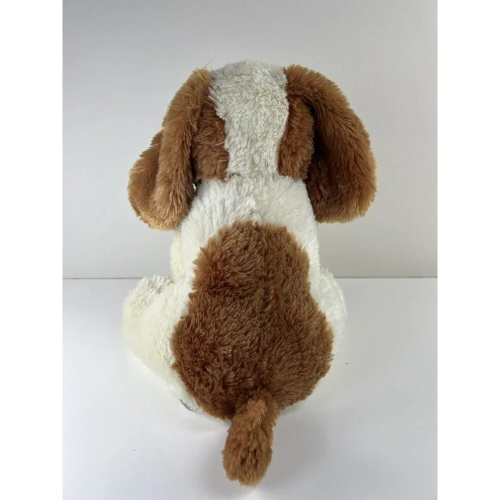 Aurora World Stuffed Animal Plush Hound Dog Two Toned Puppy 11” Sitting Dog Gift